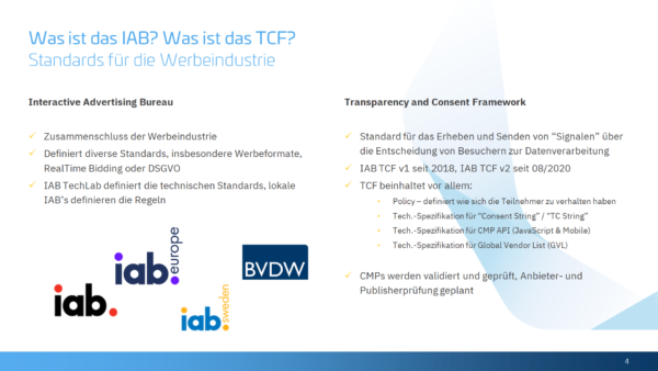 Video: consent manager & IAB TCF v2