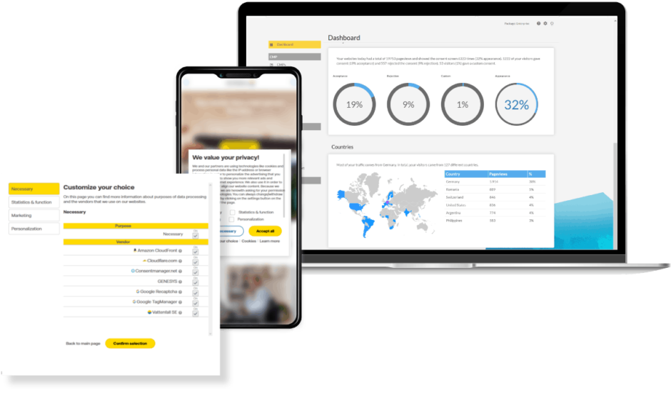 Cookie Banner – the legal and technical background