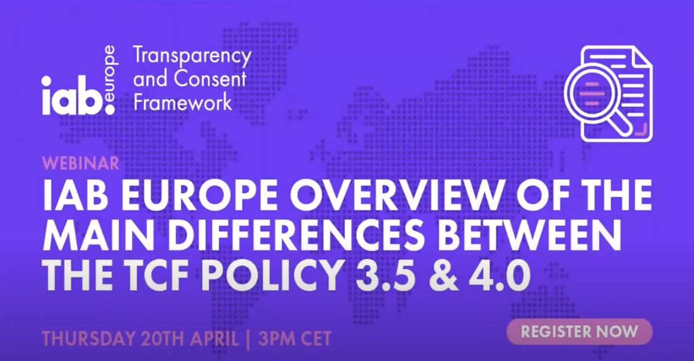 Webinar TCF Policy 3.5 vs. 4.0