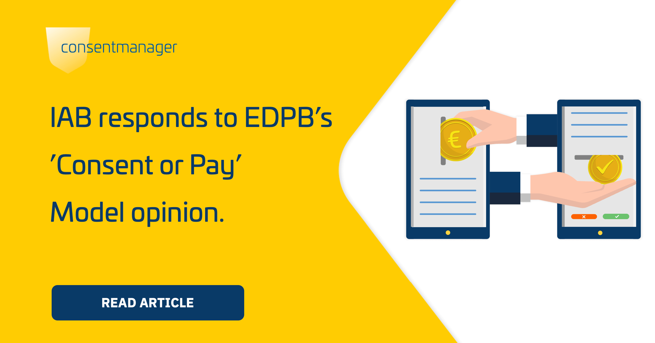 IAB Europe responds to EDPB statement on consent or pay models