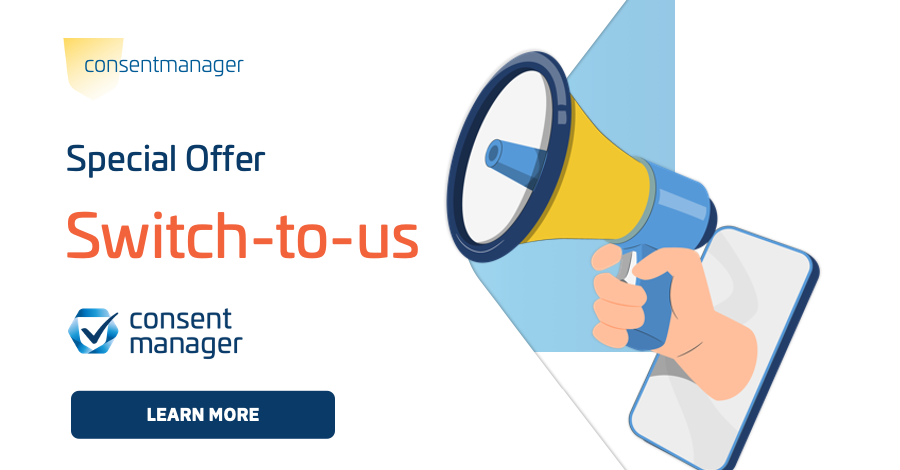 consentmanager Switch to us offer