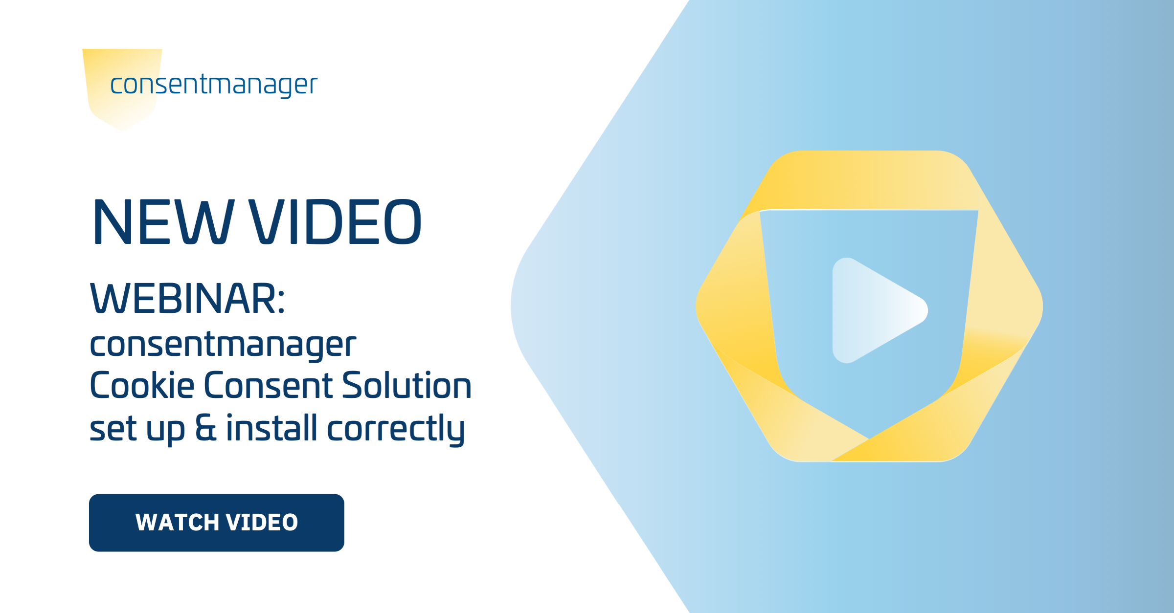 Webinar: consentmanager Cookie Consent Lösung richtig einrichten und installieren