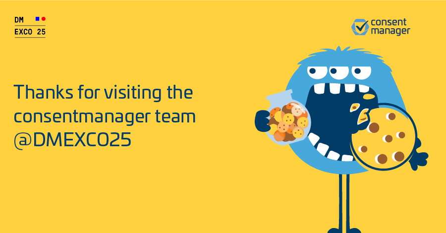 Graphic of consentmanager Cookie Monster 