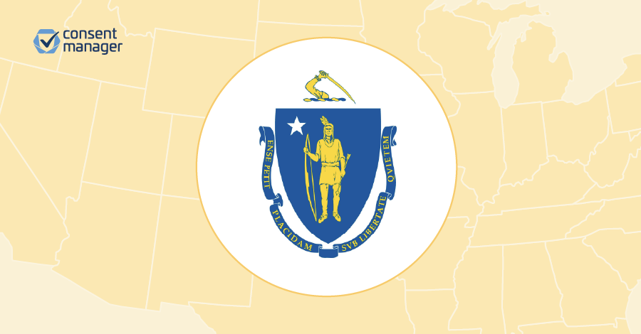 Graphic of Massachusetts Flag